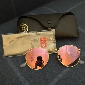 Ray-Ban Round Flat Lenses